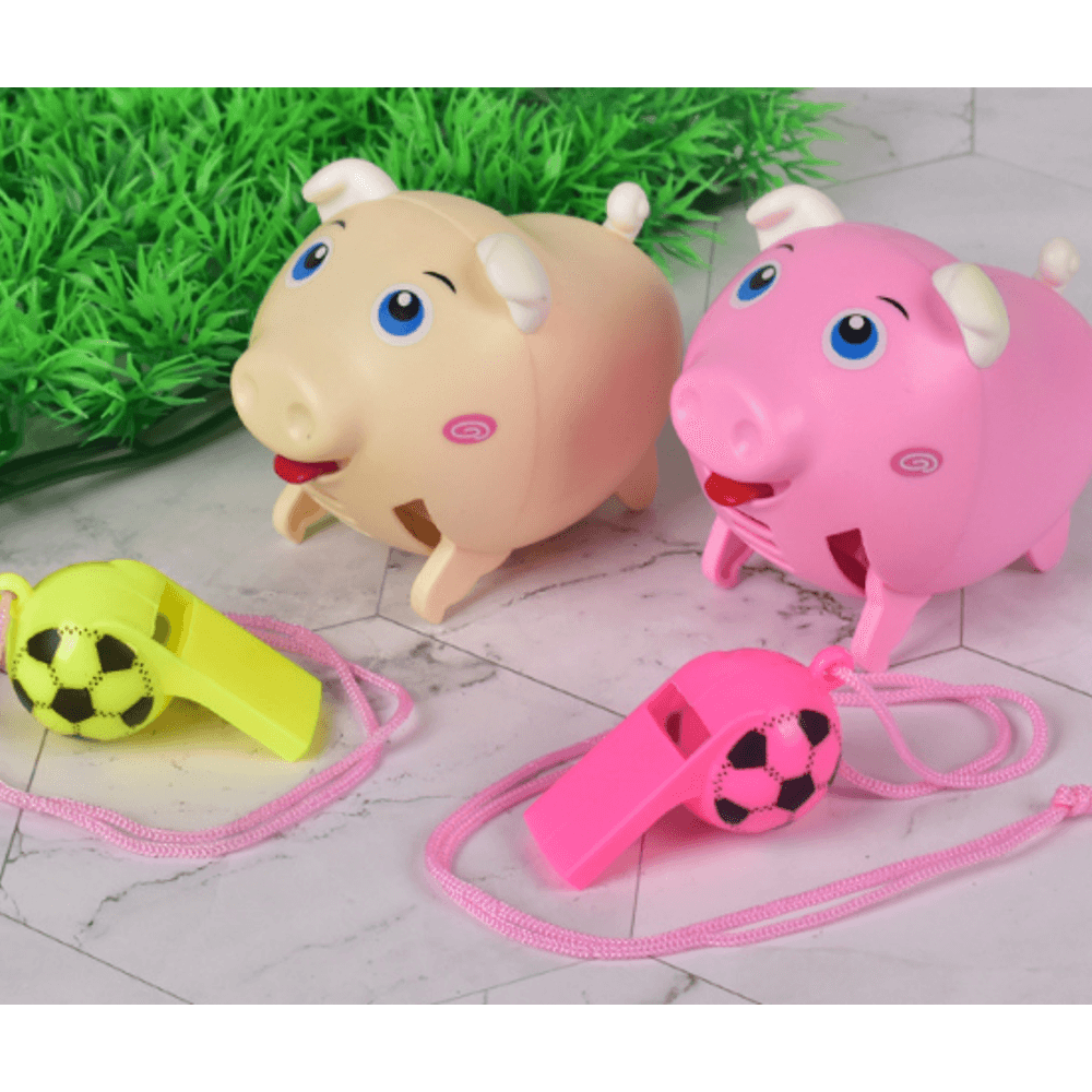 Whistle Pig Voice-Activated Induction Electric Children'S Toys Lighting Music Whistling Can Run