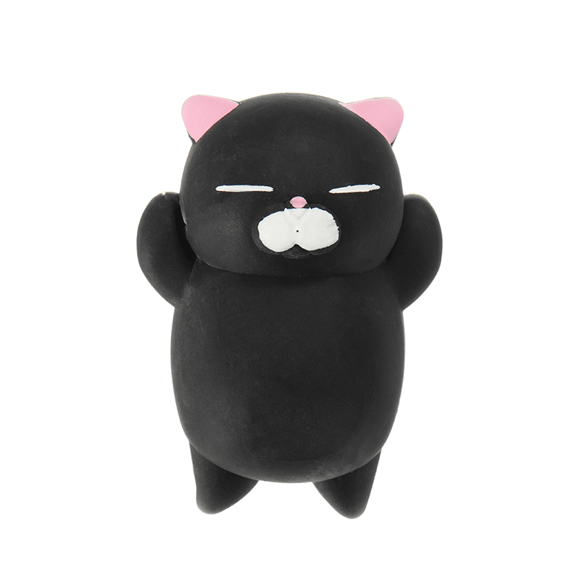 Mochi Kitten Cat Squishy Squeeze Cute Healing Toy Kawaii Collection Stress Reliever Gift Decor