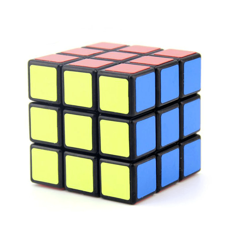 4PCS Classic Magic Cube Toys Set 2X2X2 and 3X3X3 4X4X4 and 5X5X5 PVC Sticker Block Puzzle Speed Cube