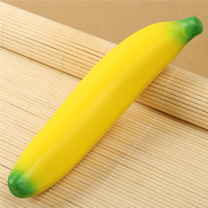 Areedy 17Cm Banana Squishy Super Slow Rising Simulation Fruit Kid Toy Christmas Gift