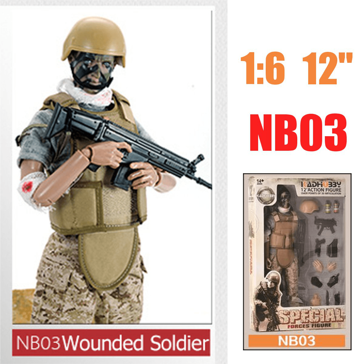 12Inch 300Mm 1/6 Uniform Military Army Soldier Set Model SWAT SDU Combat Game Action Figure Toys Gift