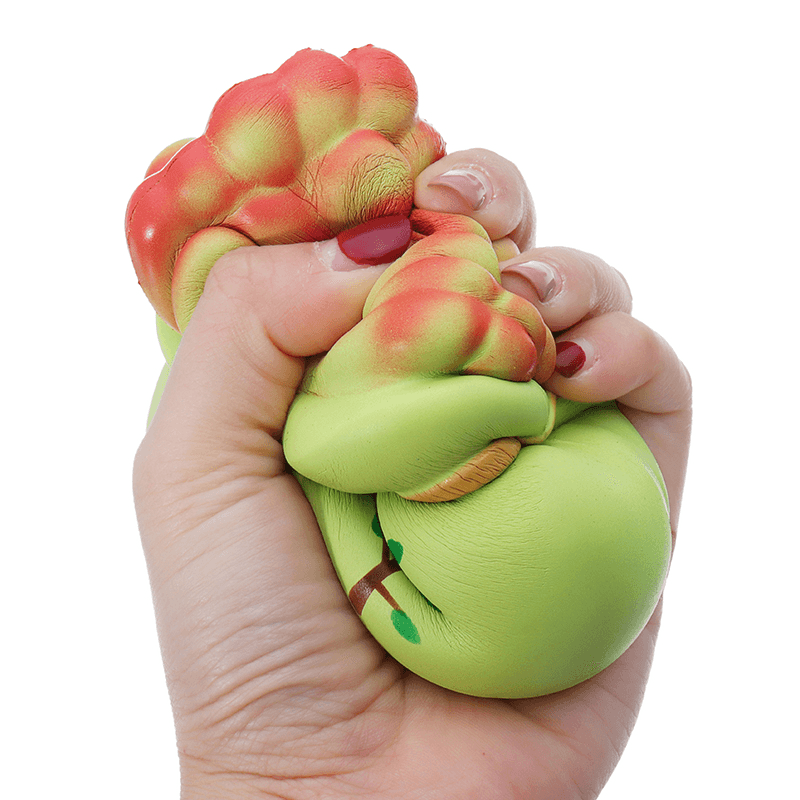 Vlampo Licensed Slow Rising Squishy Potted Succulents Lucky Plant Home Decoration Stress Release Toy 14Cm