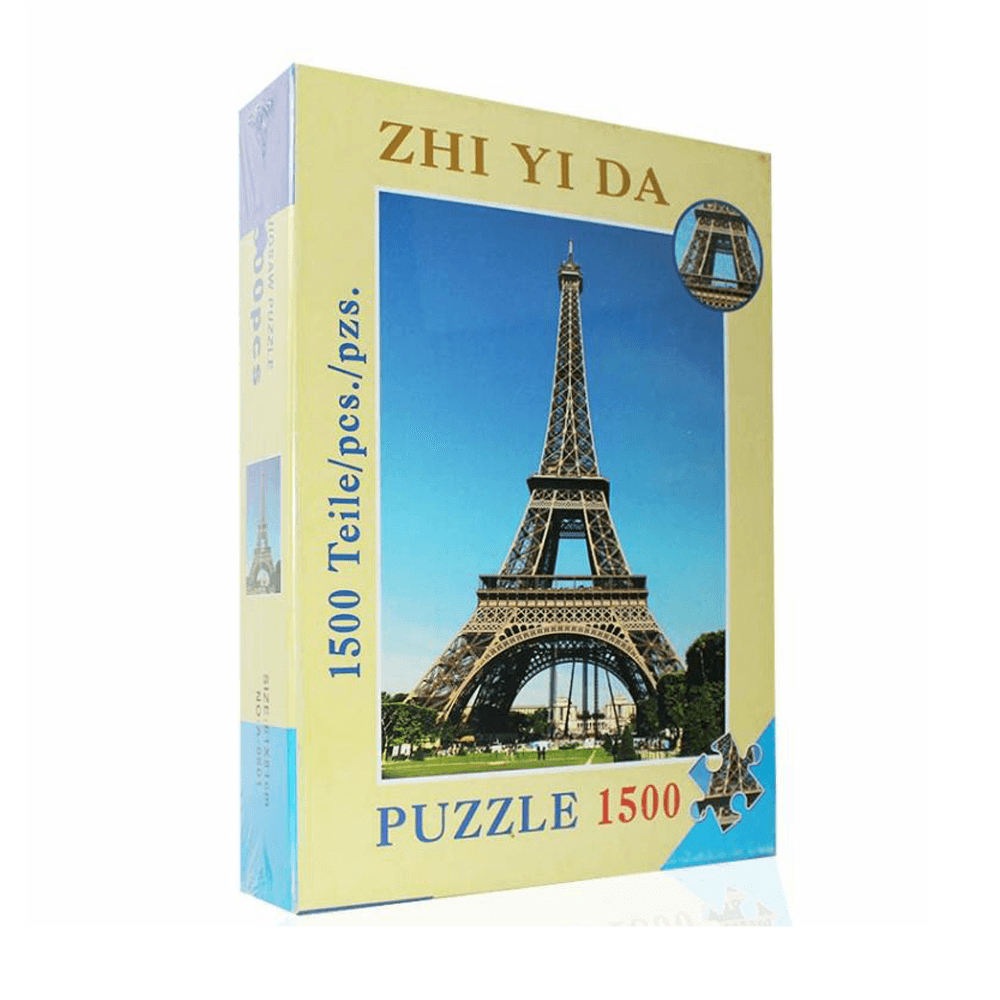 1500 Teile Puzzle Spielzeug DIY Montage Papier Puzzle Spielzeug Wandbehang Malerei Landschaft Spielzeug