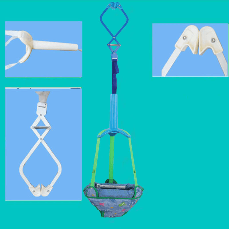 Adjustable Children'S Swing Bouncer Kit Home Infant Baby Parent-Child Baby Door Jumper Toys