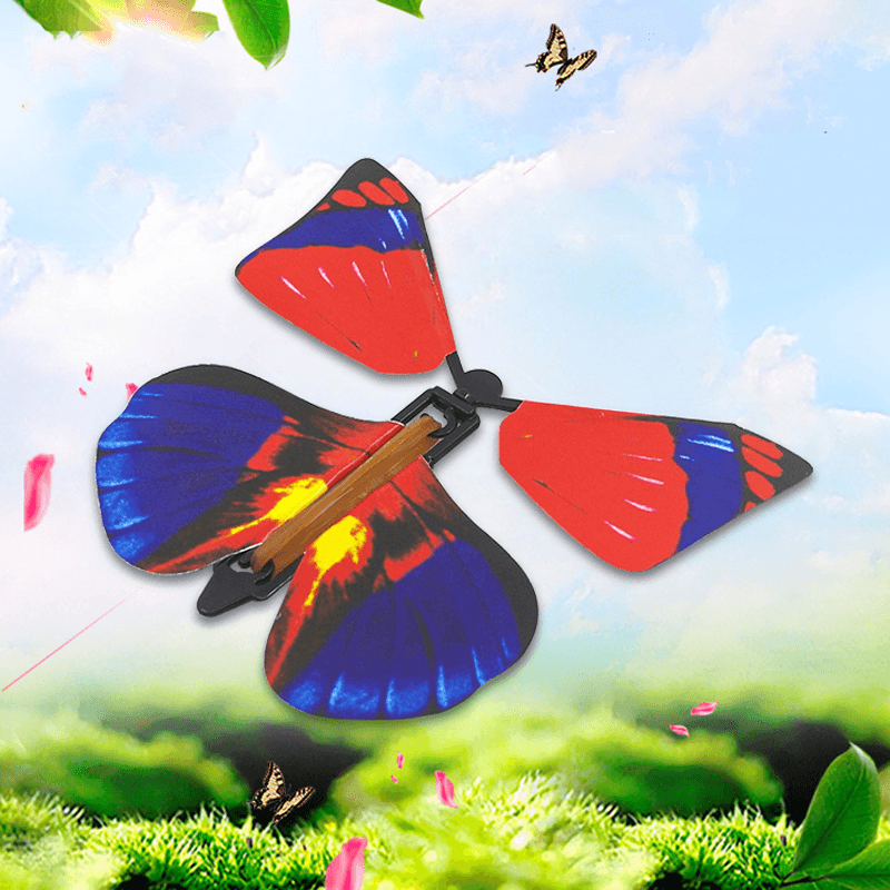 1PC Magic Props Flying Butterfly Hand Transformation Toys for Kids Christmas Tricky Funny Joke