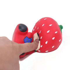 Squishy Strawberry Princess 10CM Slow Rising Rebound Jumbo Toys with Packaging Gift Decor