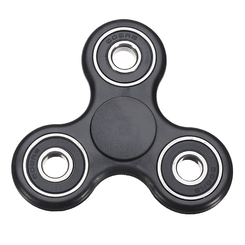 Fidget Hand Spinner Fingertips Gyro Stress Reliever Toy Tri Spinner Whiny for Autism and ADHD Kids