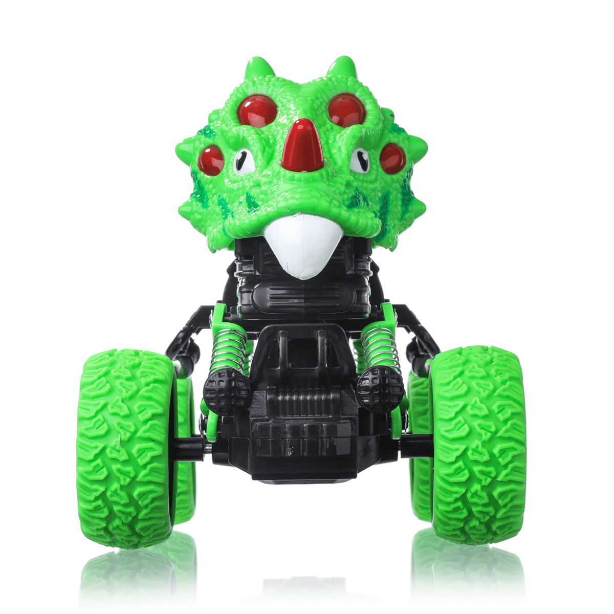 Green Dinosaur Pull Back Car Plastic Toys Children'S Indoor Toys