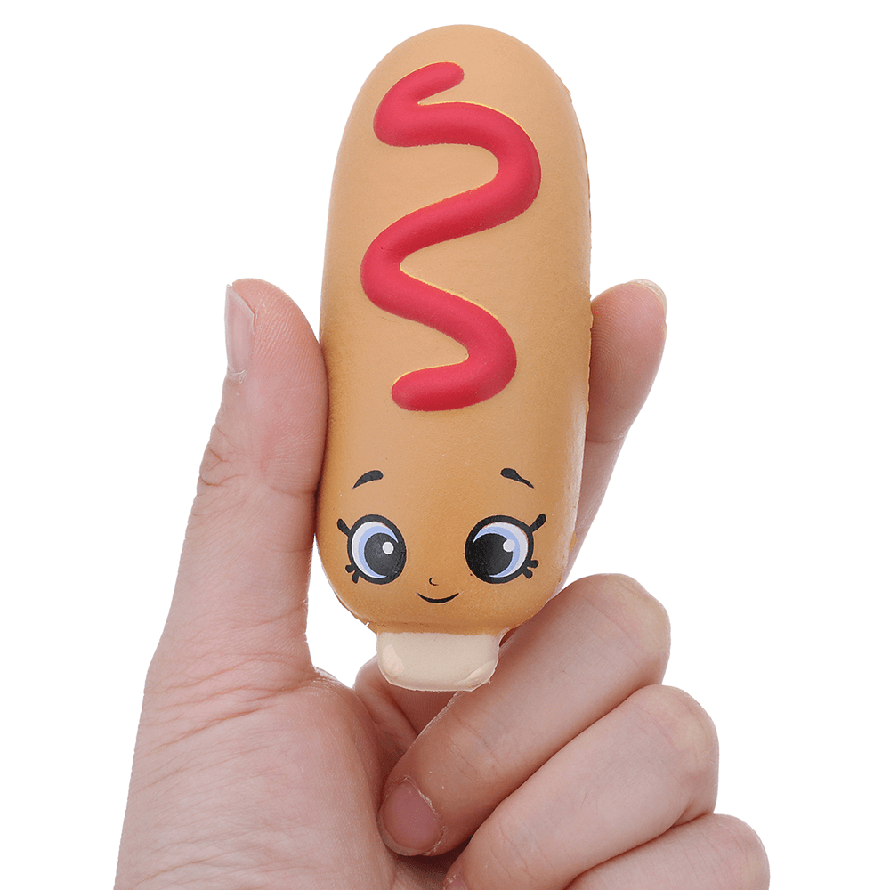 Hot Dog Squishy 8CM Slow Rising with Packaging Collection Gift Soft Toy