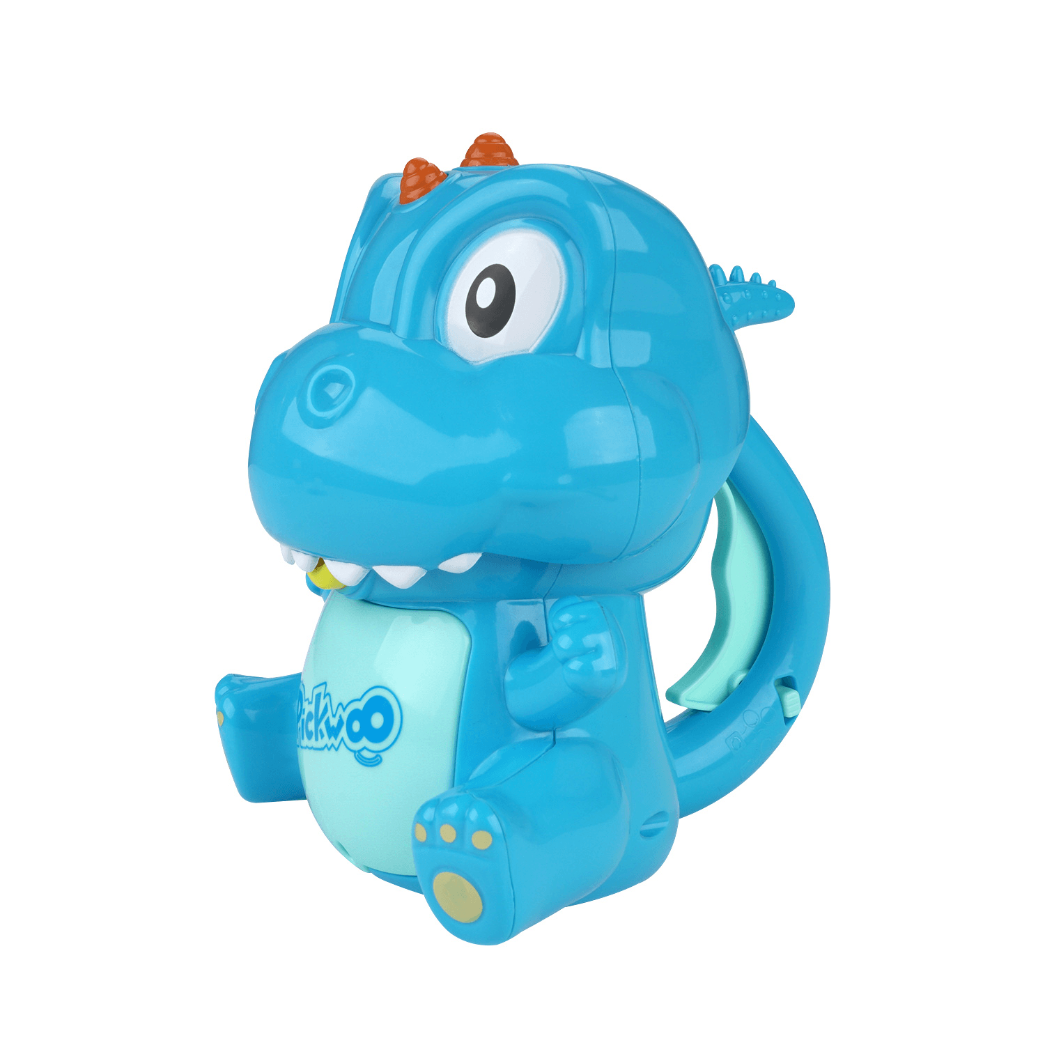 Pickwoo Dinosaur Automatic Bubble Machine Maker with Dual Mode with LED Light and Music Novelties Toys for Kids Gift