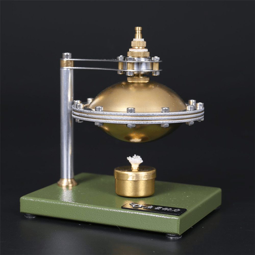 Montage UFO Spin Suspension Steam Stirling Engine mit Kupferkessel Lernspielzeug