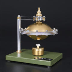 Montage UFO Spin Suspension Steam Stirling Engine mit Kupferkessel Lernspielzeug