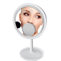 LED Mirror Makeup LED Light Vanity 5X Magnifying Mirrors with Fan LED Light