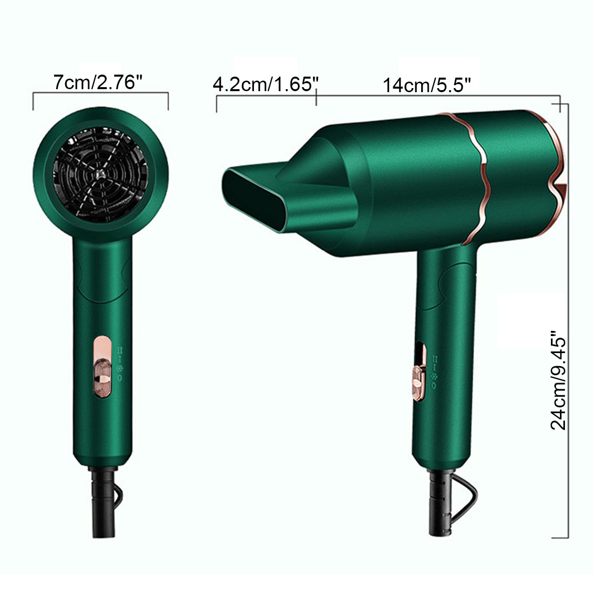 3000W 220V Electric Foldable Hair Dryer 3 Gear Adjustable Blow Dryer Women Professional Beauty Hairdressing Salon