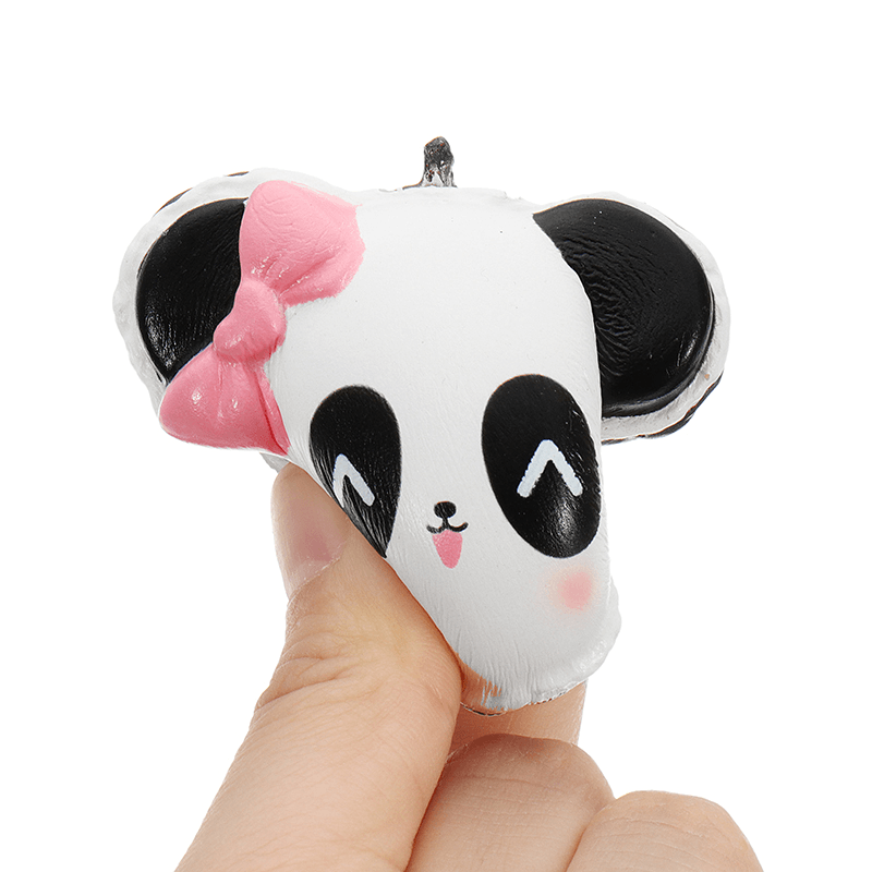 I Am Squishy Panda Face Head Squishy 14.5Cm Slow Rising with Packaging Collection Gift Soft Toy