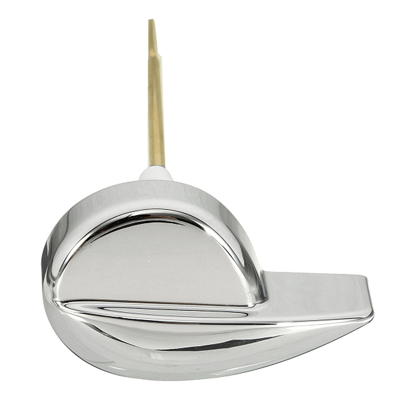 Chrome Finish Universal Toilet Tank Flush Lever Brass Side Mount Handle