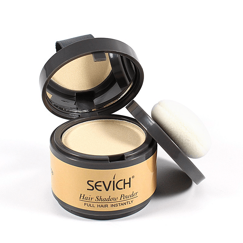 Sevich 4G Color rubio claro cabello esponjoso polvo maquillaje corrector raíz cobertura cobertura Natural instantánea cabello sombra en polvo