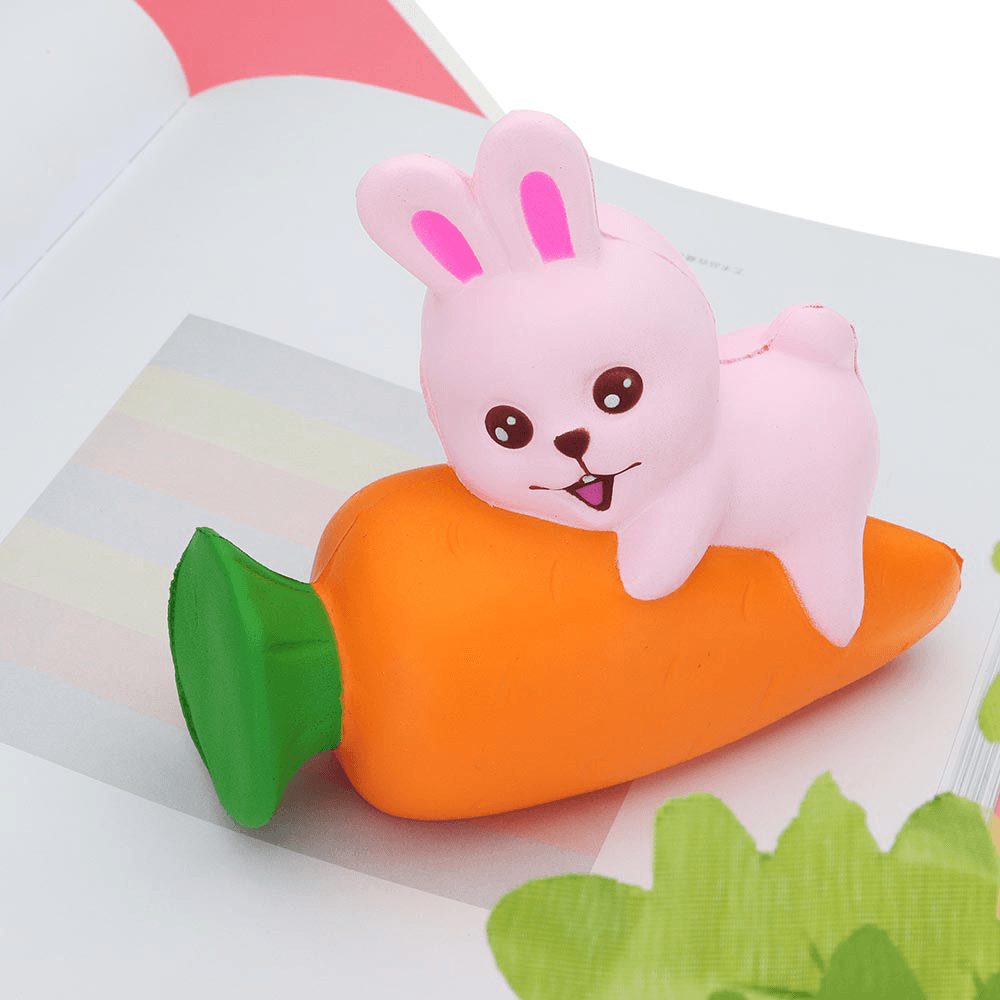 Rabbit Squishy 13*11.5*5 CM Slow Rising with Packaging Collection Gift Soft Toy