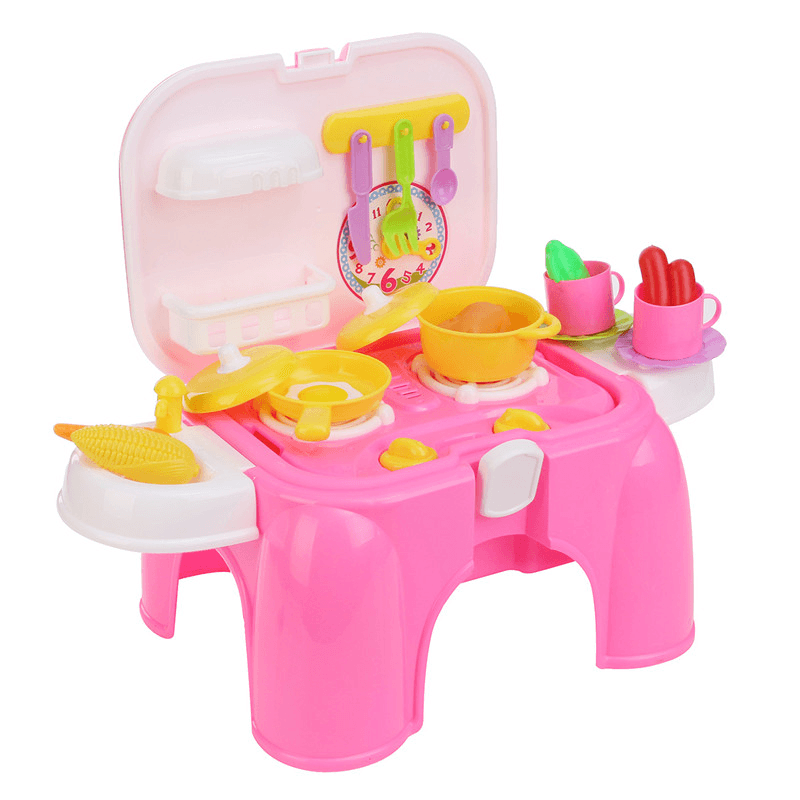 Kitchen Cooking Pizza Toy Set Preschool Toys Pretend Playset Suit Children Gift