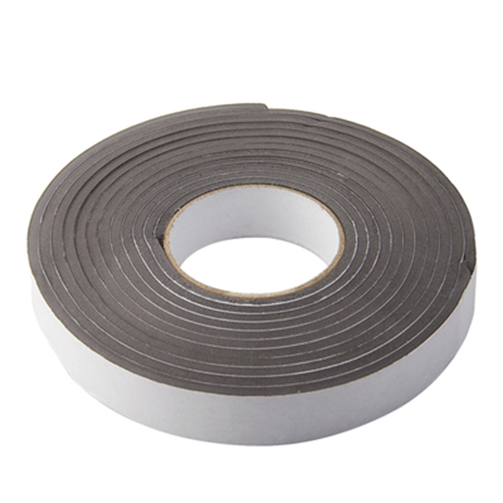 5M Self-Adhesive Window Sealing Strip Car Door Noise Insulation Rubber Dusting Sealing Tape