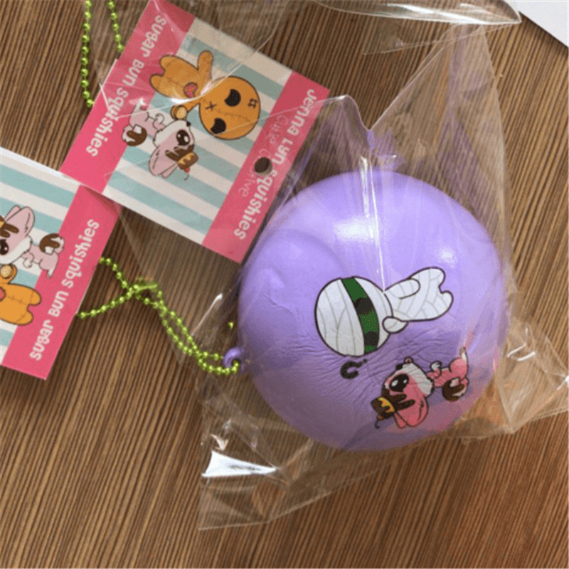 Cutie Creative 7Cm Momia Sugar Bun Pan Colgante Ornamento Squishy Colección de regalos con embalaje