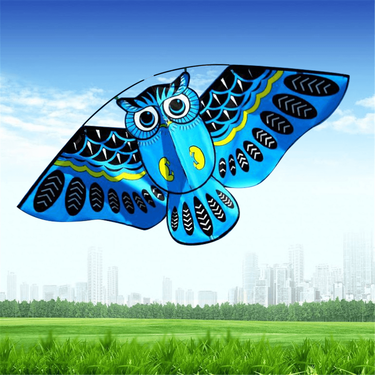 Owl Ainimal Kite Single Line Breeze Outdoor Fun Sports for Kids Kites