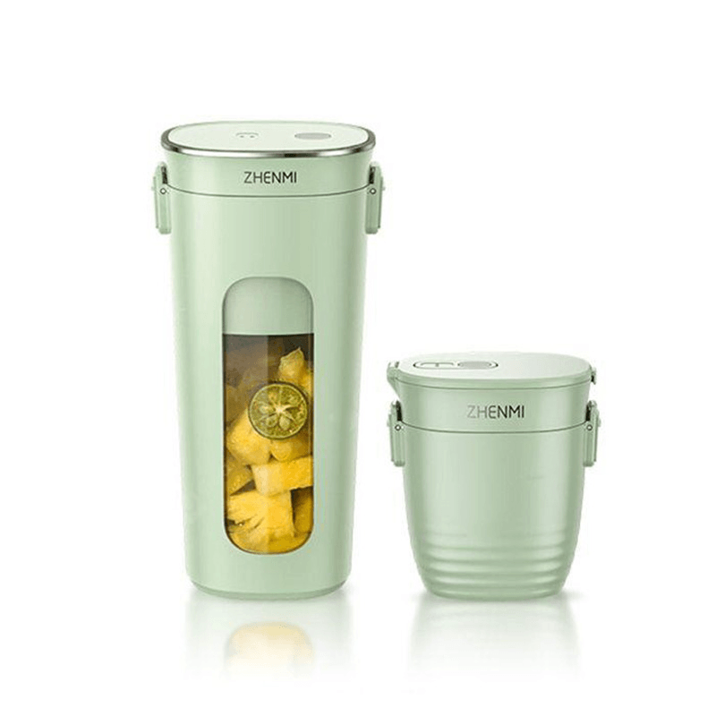 ZHENMI Mini Wireless Vacuum Portable Juicer Cup Blender from USB Charging Vacuum Preservation