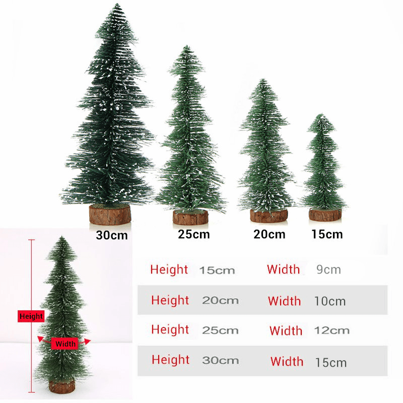 Mini Christmas Tree Home Wedding Decoration Supplies Tree Small Pine Tree