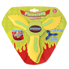 Softoys V-Type Plumerang Safety Outdoor Fun V-Character Maneuver Circles Out Wing EVA Plane Toy