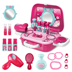 Pickwoo Pretend Play Makeup for Girl, Princess Dress-Up Makeup Kit for Kids Holiday and Birthday Gifts