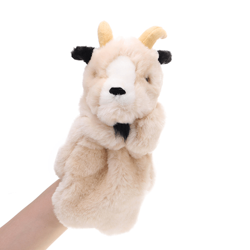 27 cm peluche antilope fiaba burattino a mano classico per bambini figura giocattoli peluche animale