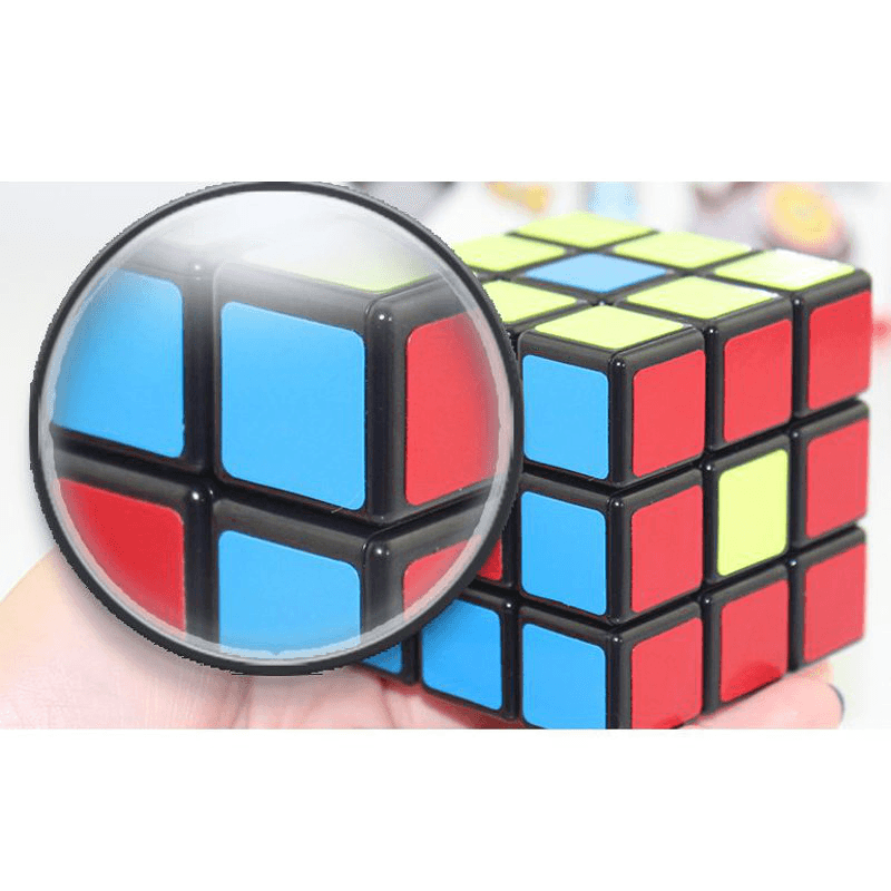 4PCS Classic Magic Cube Toys Set 2X2X2 and 3X3X3 4X4X4 and 5X5X5 PVC Sticker Block Puzzle Speed Cube