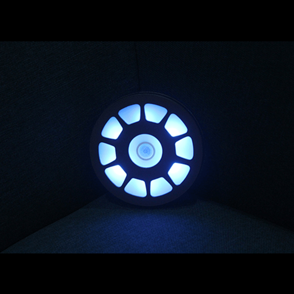 MK Arc Reactor Induktions-Infrarot-Sensing-Nachtlicht Kühlschrankmagnet Schreibtischlampe Tony Stark Toys