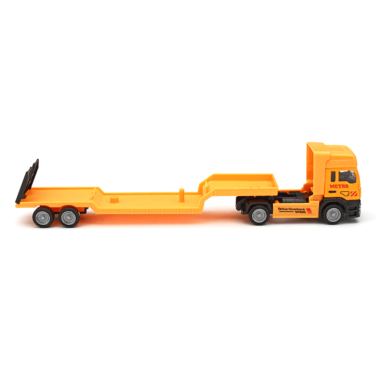 4In1 Kids Toy Recovery Vehicle Tow Truck Lorry Low Loader Diecast Model Toys Construction Xmas