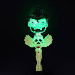 Mofun Halloween Pumpkin Glow Stick Ghost Green Light Decoration Toys Party Home Decor