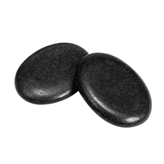 8 Pcs Massage Stone Hot Basalt Set Lot Kit Cold Lava Natural Therapy Rock Spa Manual Massager