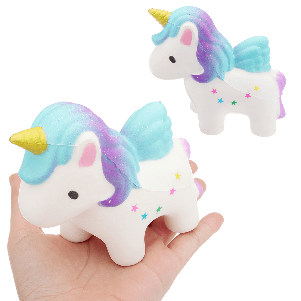 Einhorn Squishy 12*9CM Duftender Squeeze Slow Rising Collection Spielzeug Weiches Geschenk