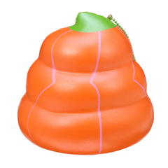 Puni Maru 14Cm Squishy Pumpkin Poop Super Slow Rising Toy Tag Gift