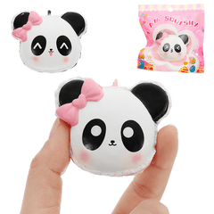 I Am Squishy Panda Face Head Squishy 14.5Cm Slow Rising with Packaging Collection Gift Soft Toy