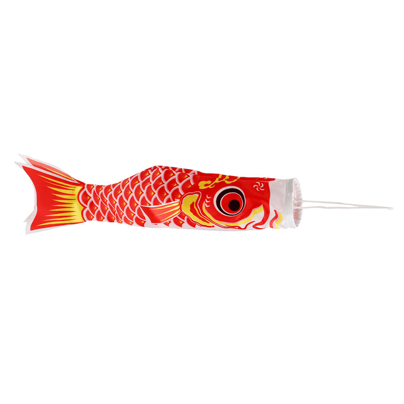 40Cm Japanese Style Koi Nobori Carp Flag Wind Sock Koinobori Fish Waterproof Kite Mascot Crafts Hanging Decor