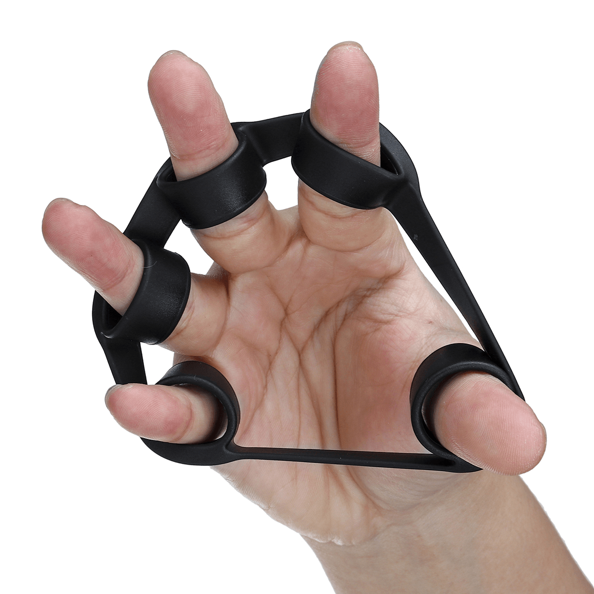 5Pcs Hand Gripper Strengthener Set Wrist Finger Forearm Exercise Tools Resistance Grip Ball