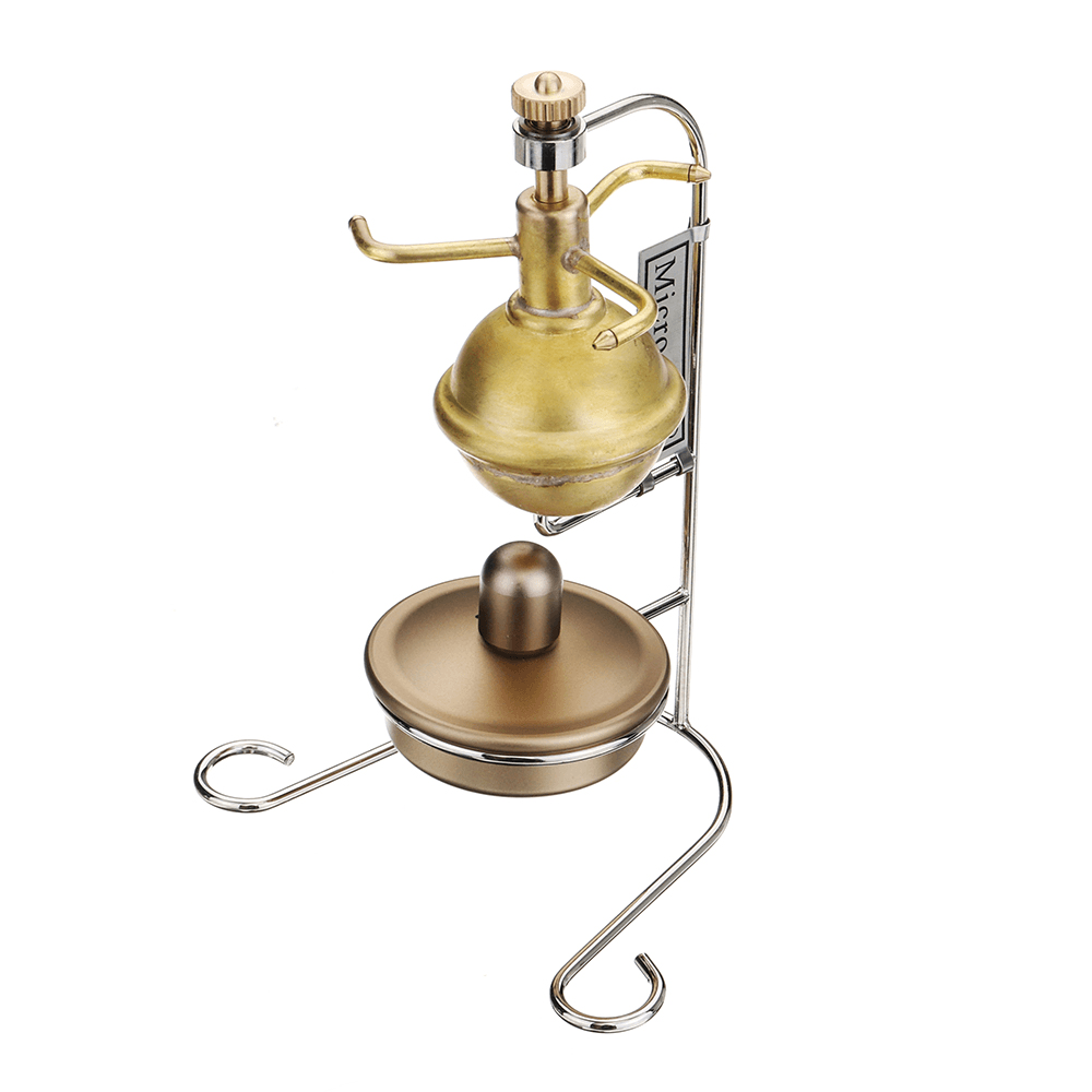 Microcosm Micro Scale T1B Steam Engine Hero of Alexandria Full Metal Stirling Engine Model