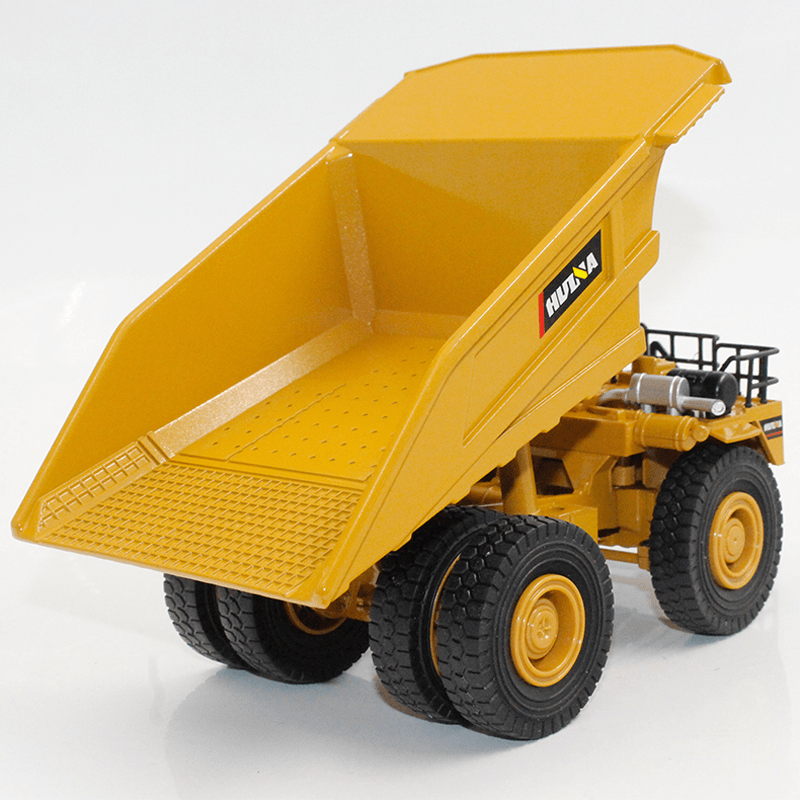 HUINA 1912 1:40 Static Alloy Mining Dump Truck Model Diecast Model