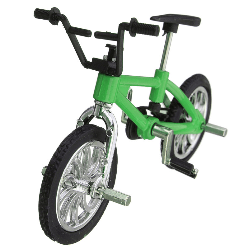 Cool Finger aleación bicicleta conjunto niños chico modelo raro pequeño Mini juguete