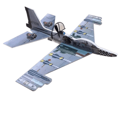 Electric EPP Foam Hand Throwing Aircraft USB Charging Rotary Plane Model Toy