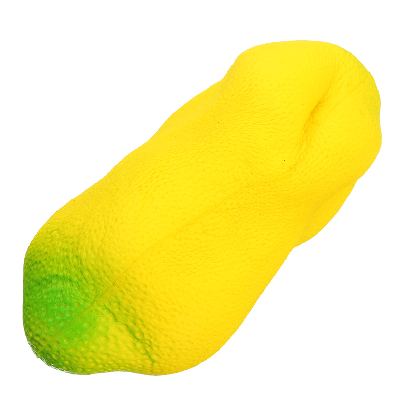 Squishy Yellow Lemon 12Cm Big Soft Slow Rising Fruit Collection Gift Decor Toy