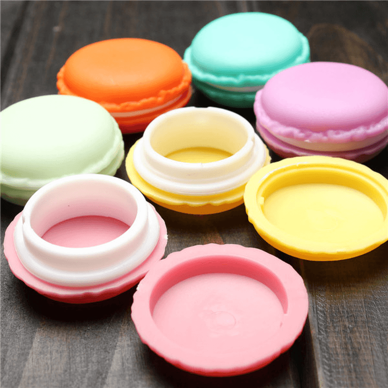 Cute Candy Color Macaron Mini Birthday Gift Box Waterproof Storage Jewelry Rings Pill Box