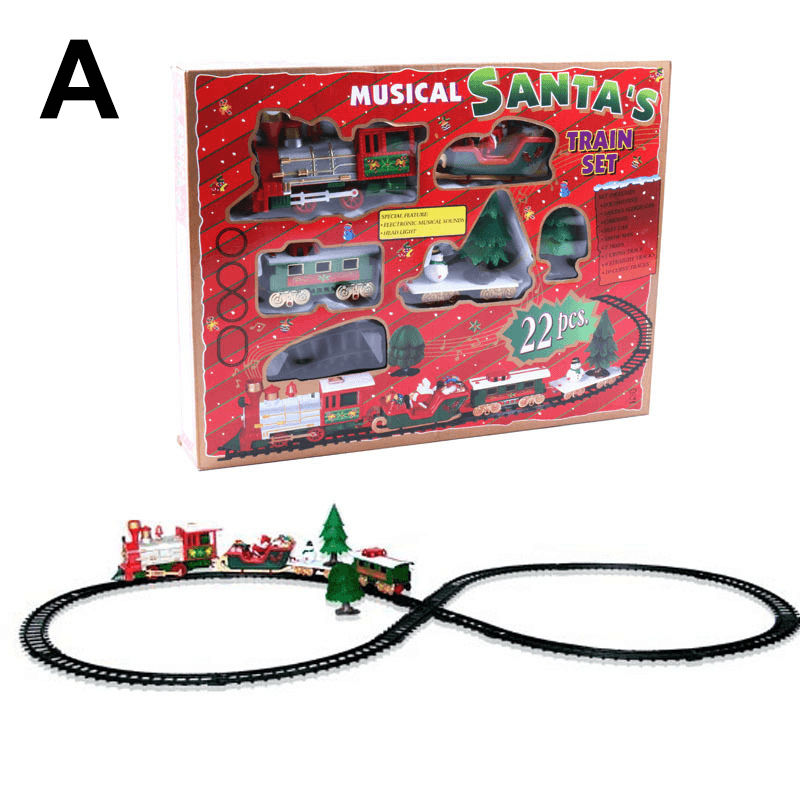 Christmas Electric Rail Car Small Train Children'S Electric Educational Car Toys