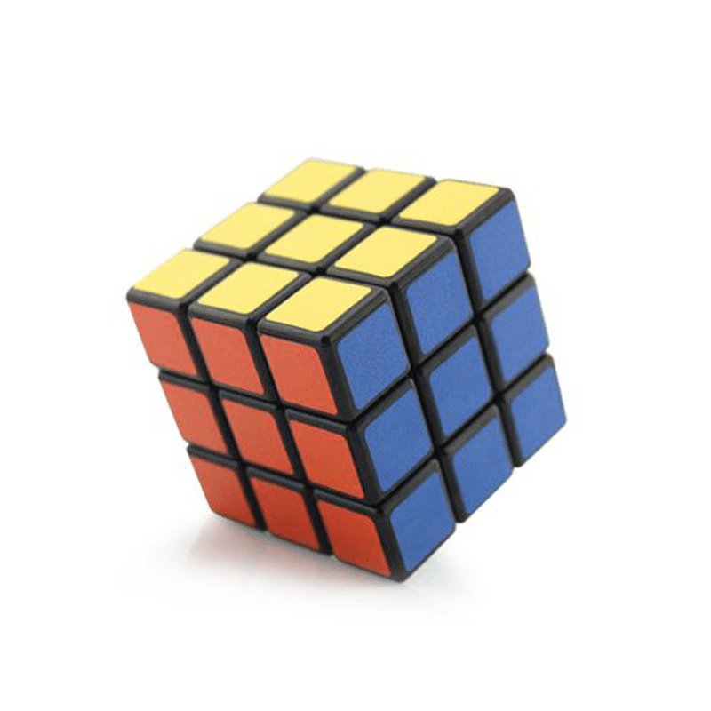 4PCS Classic Magic Cube Toys Set 2X2X2 and 3X3X3 4X4X4 and 5X5X5 PVC Sticker Block Puzzle Speed Cube