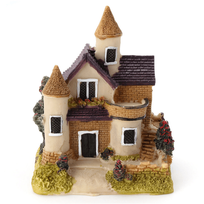 Puppenhaus-Miniatur-Set, Garten, Puppenhaus, Mikrolandschaft, DIY, Mini-Schloss, Modell, Spielzeug, Heimdekoration, Geschenk